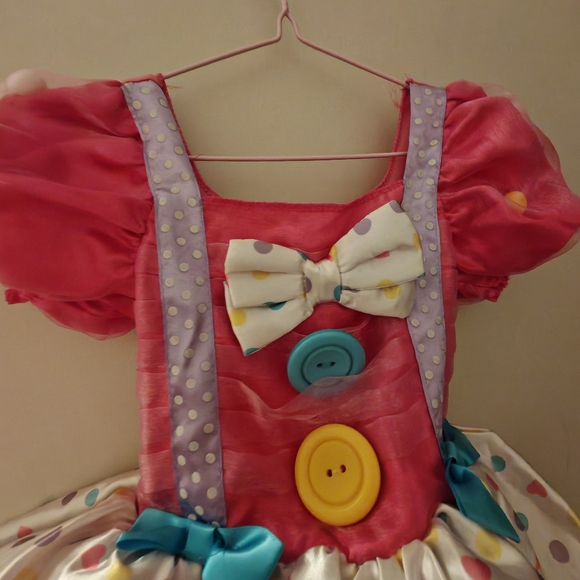 2/25 Dottie Brights & Stripes the Clown Costume - Picture 12 of 13